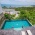 Вид на бассейн со второго этажа виллы на пляже Ламаи - HR0651